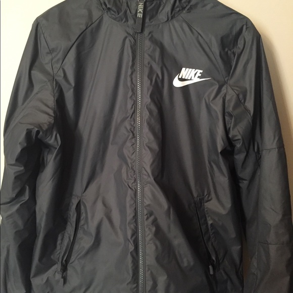 nike fleece lined jacket